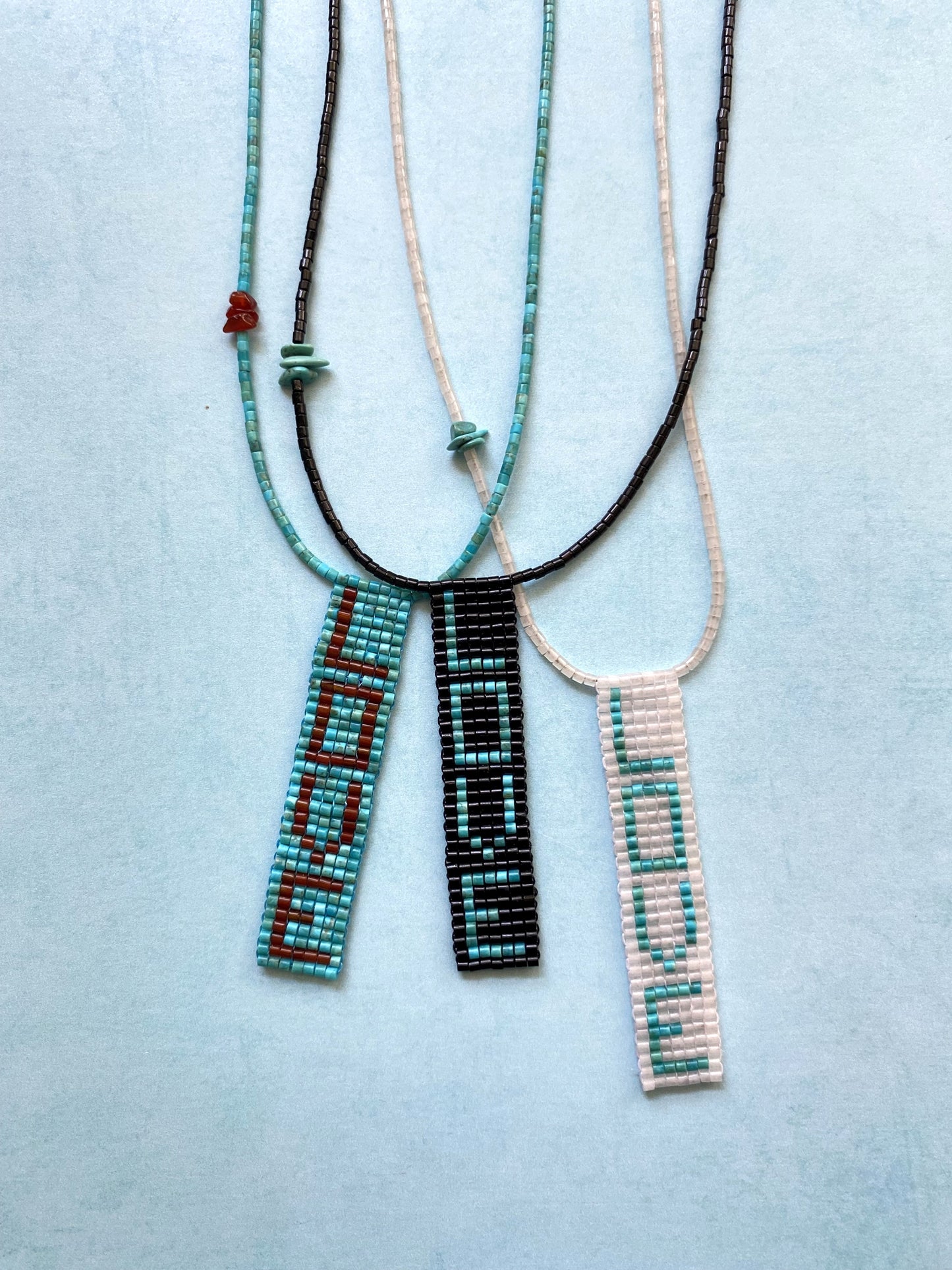 LET LOVE RULE NECKLACE IN BLACK TOURMALINE