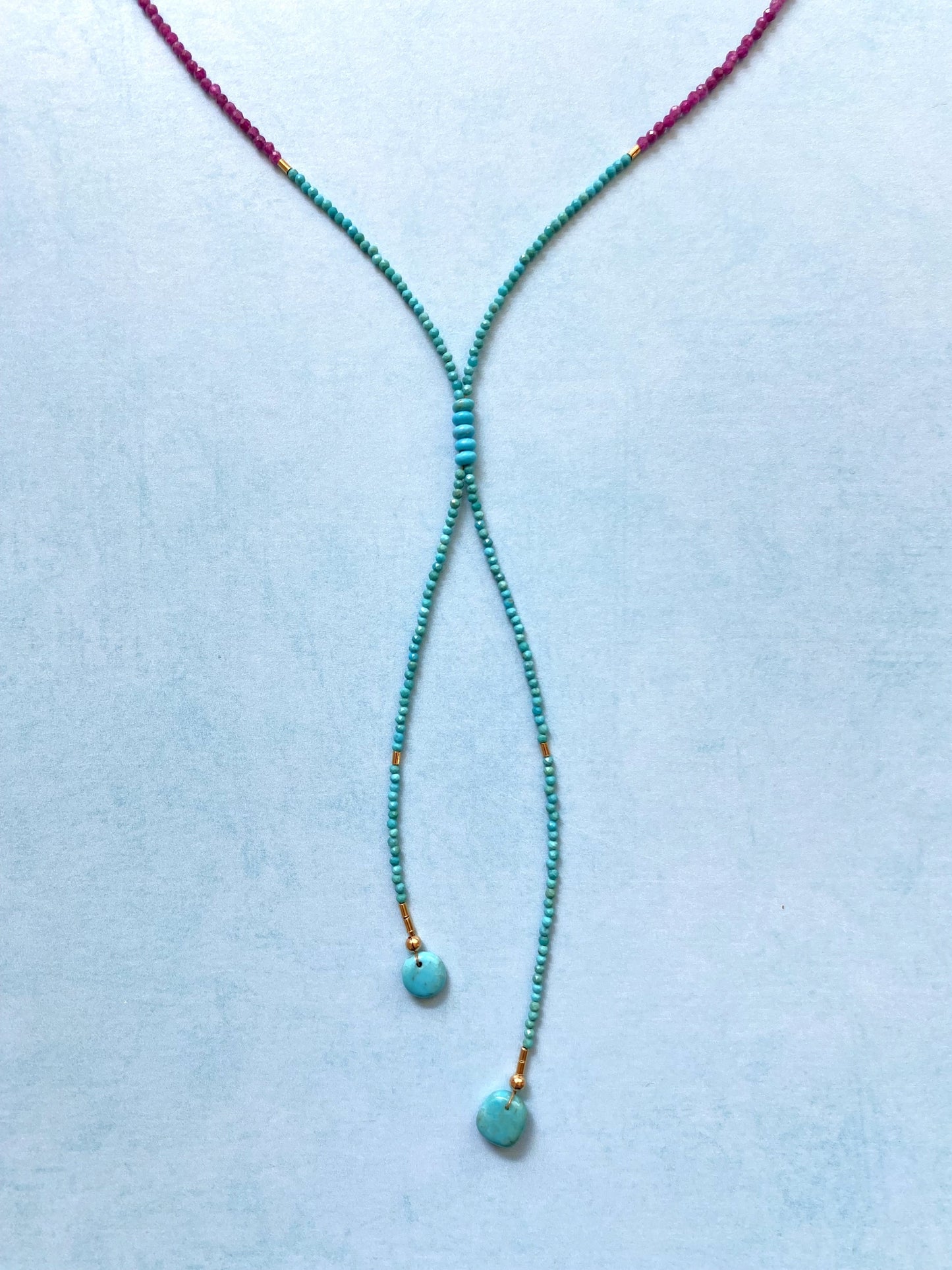 SECRET GARDEN BOLO NECKLACE